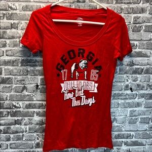 Georgia Bulldogs Red Women's‎ Top